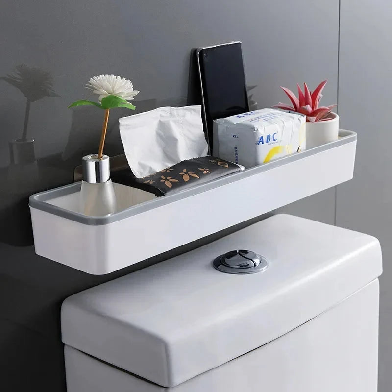 Wall Mounted Bathroom Above Toilet Storage Rack Organizer