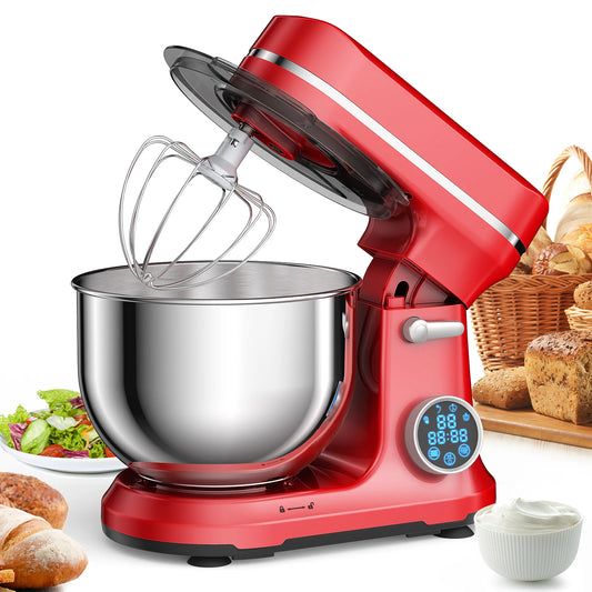 Biolomix 1200W 11-Speed Stand Mixer With Dough Hook
