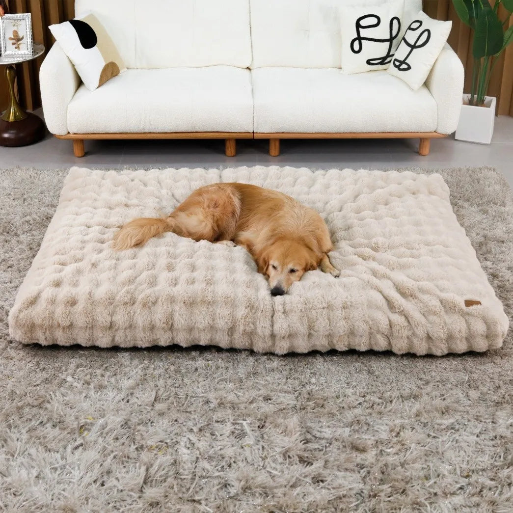 Borwart Ultra Plush Washable Dog Bed With Removable Cover