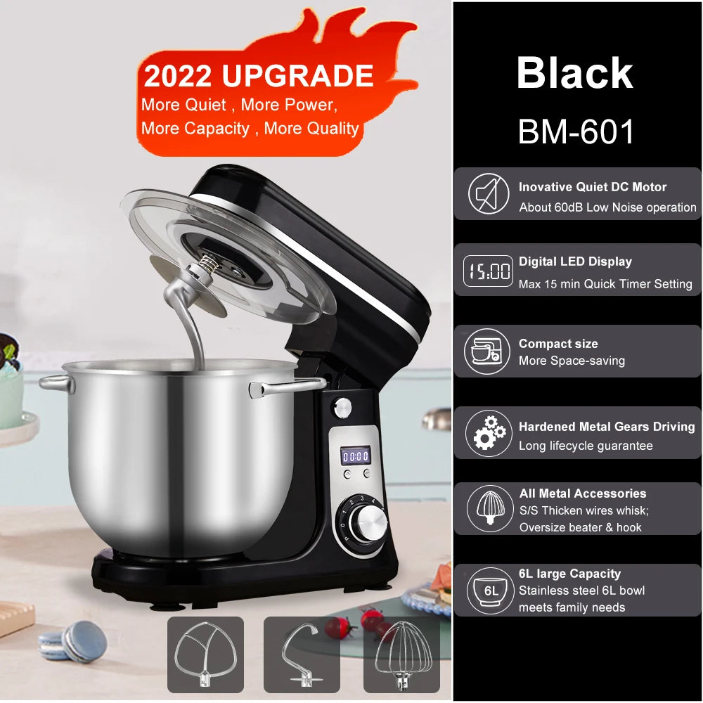Biolomix Stand Mixer And Blender With Quiet Motor Kitchen