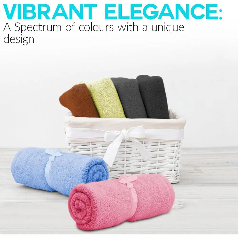 Premium Soft Terry Bath Towel Set For Bathroom And Gym