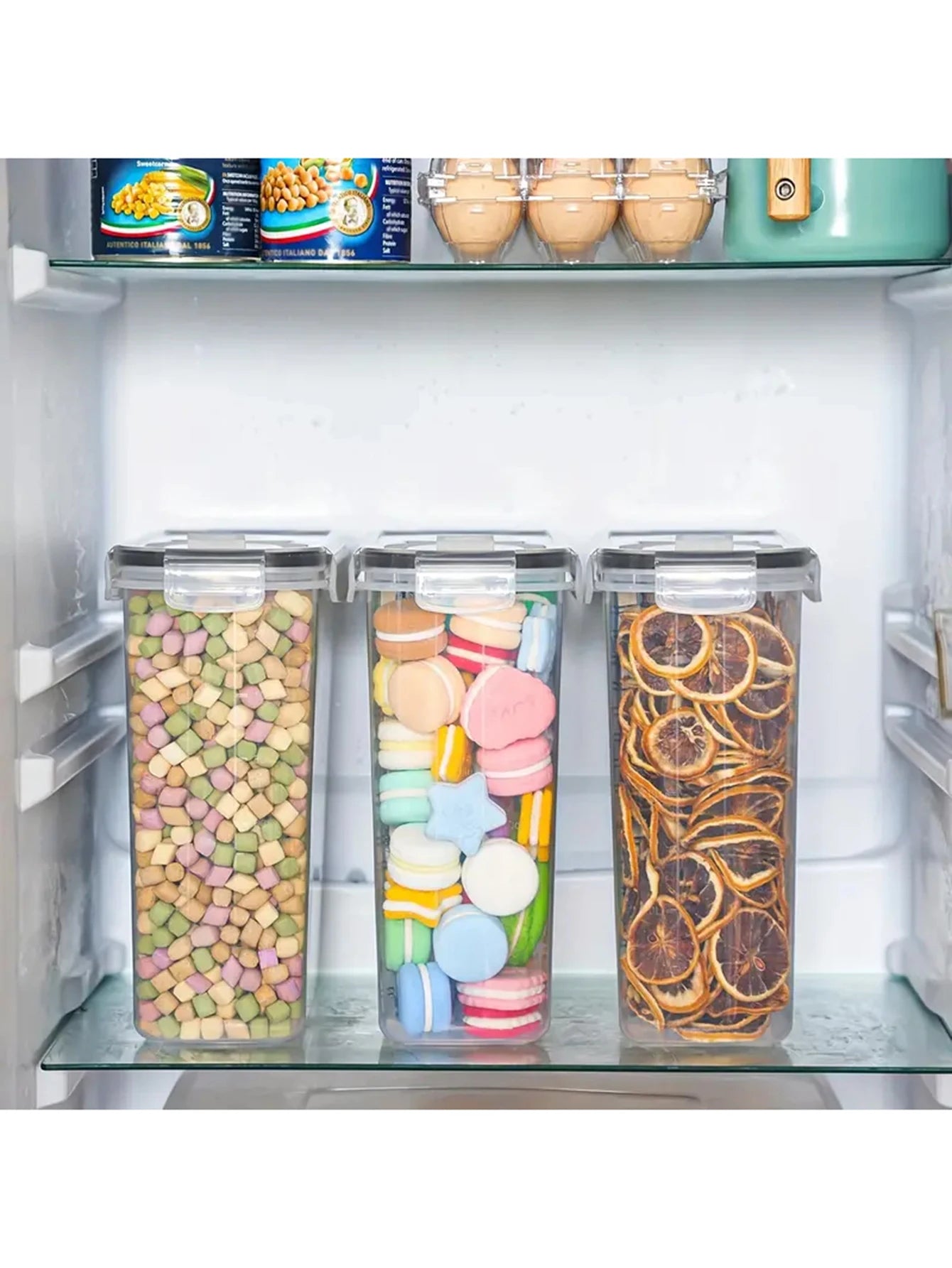 Airtight Food Storage Containers For Kitchen Pantry Organization