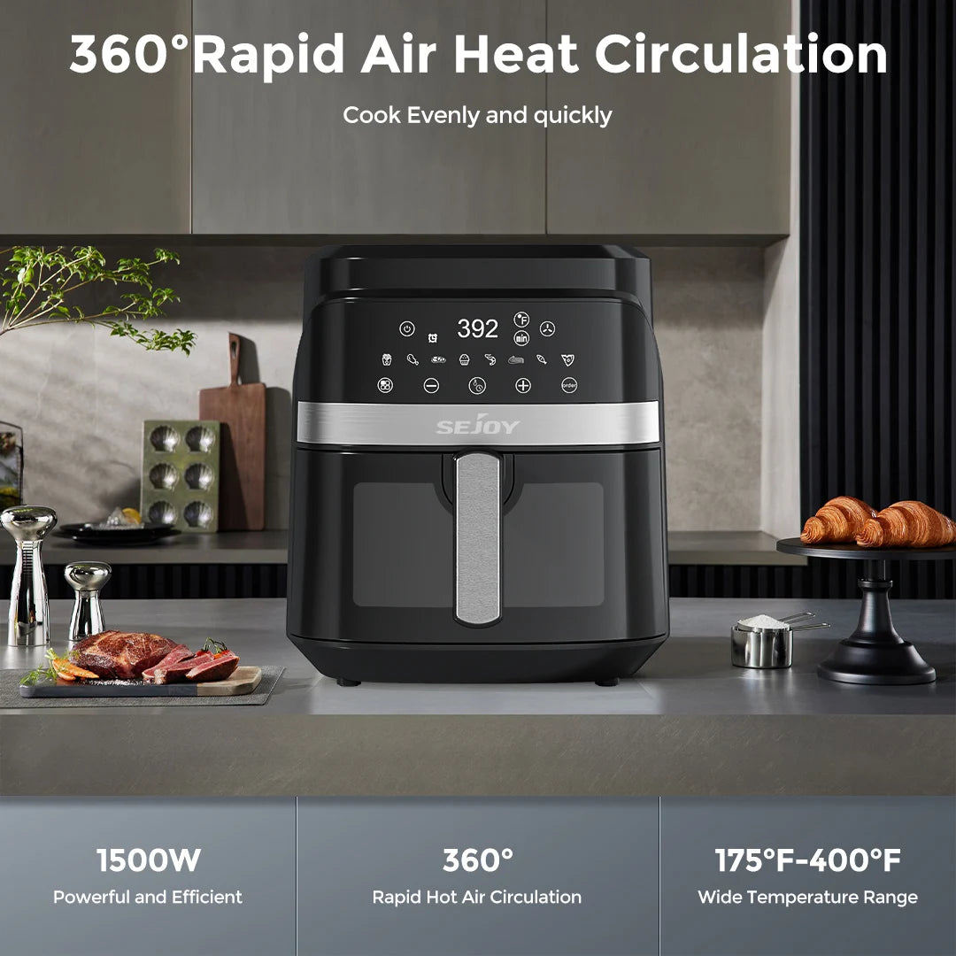 Sejoy Eight In One Air Fryer Oven Oilless Countertop Cooker