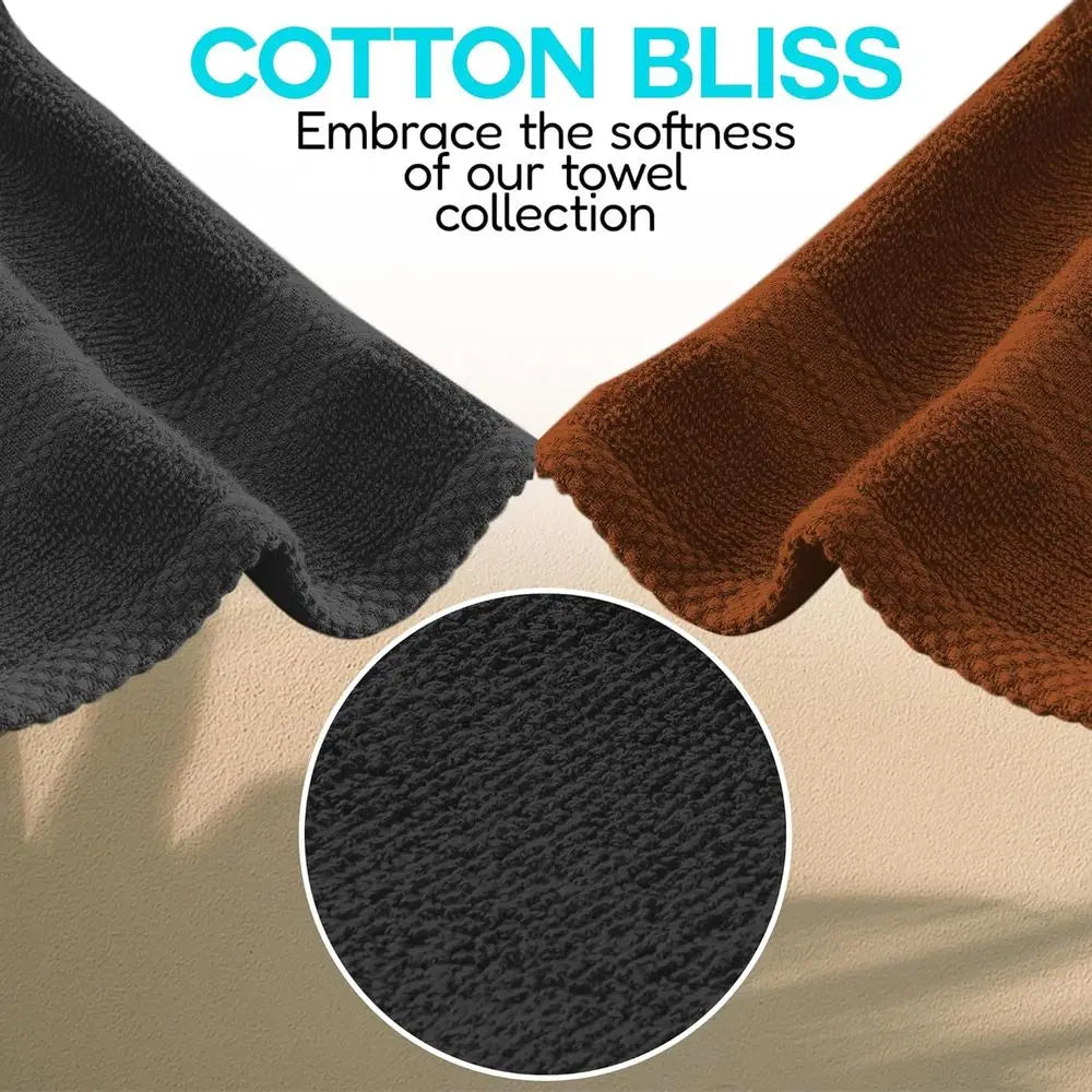 Premium Soft Terry Bath Towel Set For Bathroom And Gym