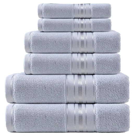 Luxury Turkish Cotton Bath Towel Set For Bathroom Use