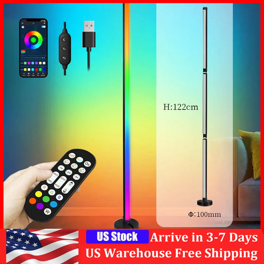 LED Floor Lamp With Night Lights And Multiple Modes