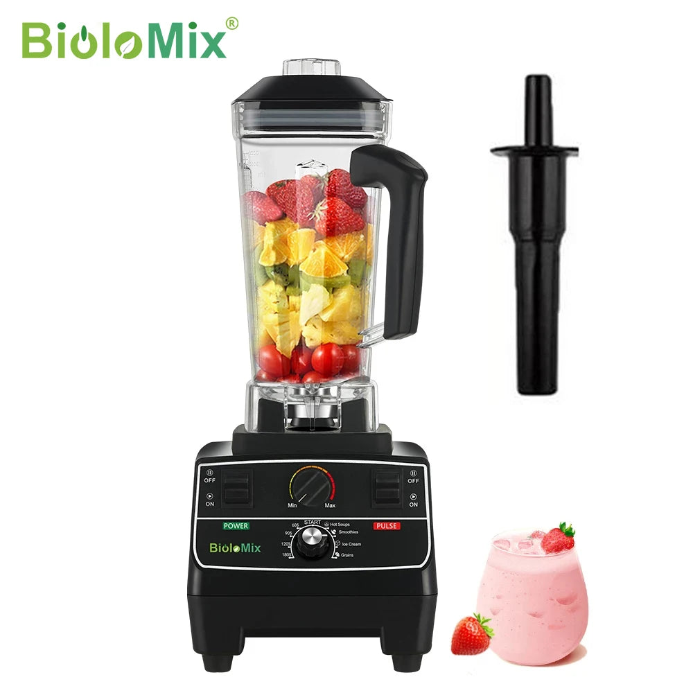 BioloMix Professional Smart Timer Blender Juicer Food Processor